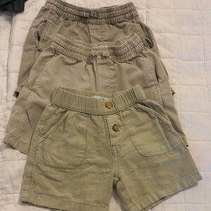 Zara bundle khaki-tan Shorts Set
